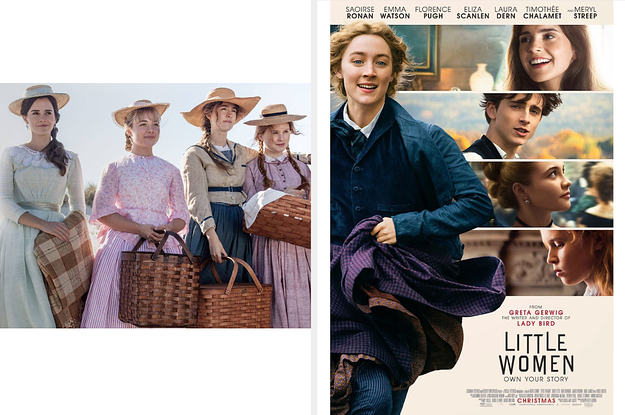 The "Little Women" Poster Was Just Unveiled And Twitter Thinks It Looks Like A Mid-Aughts Rom-Com