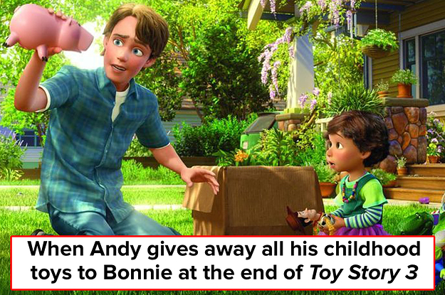 Toy Story 3  Andy gives his Toy's to Bonnie 