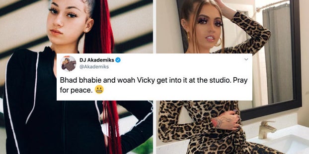 Bhabie And Woah Vicky Got Into An Actual Fist Fight And I'm Here To Explain Why