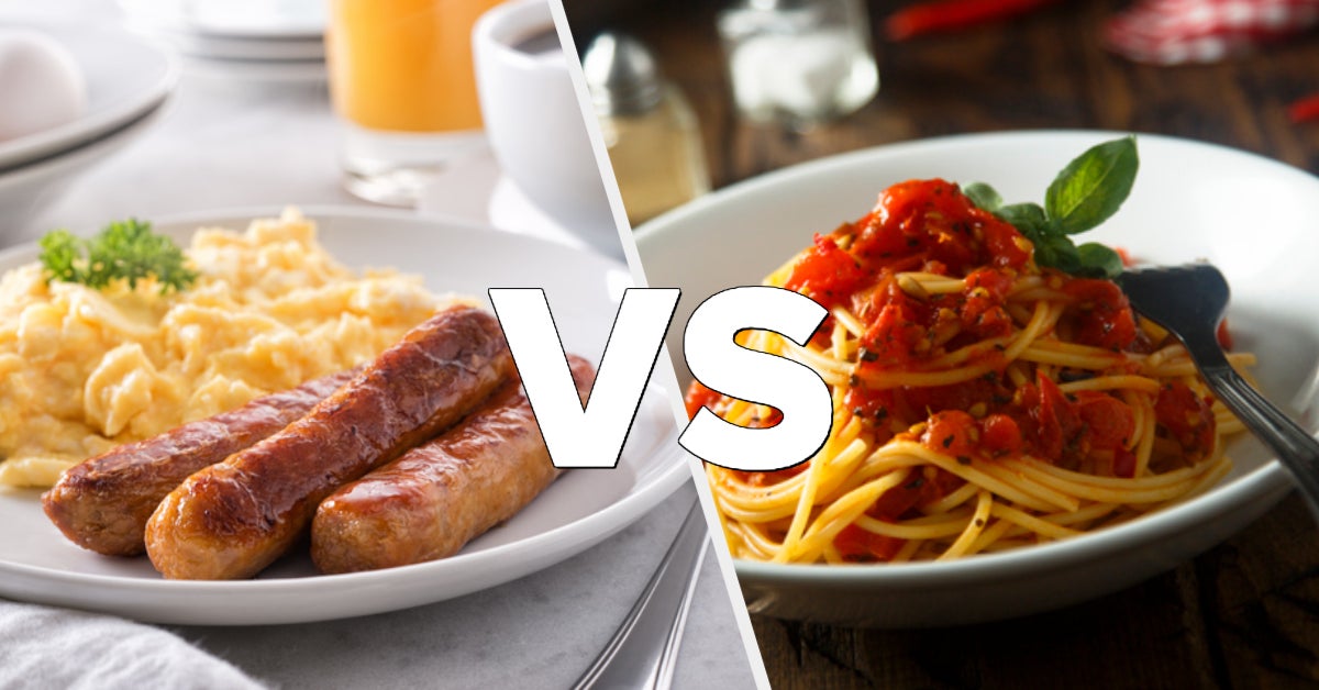 Would You Rather Breakfast Vs. Dinner
