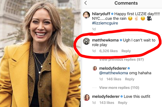 Hilary Duff Porn - Hilary Duff's FiancÃ© Matthew Koma Made A Very Sexual \