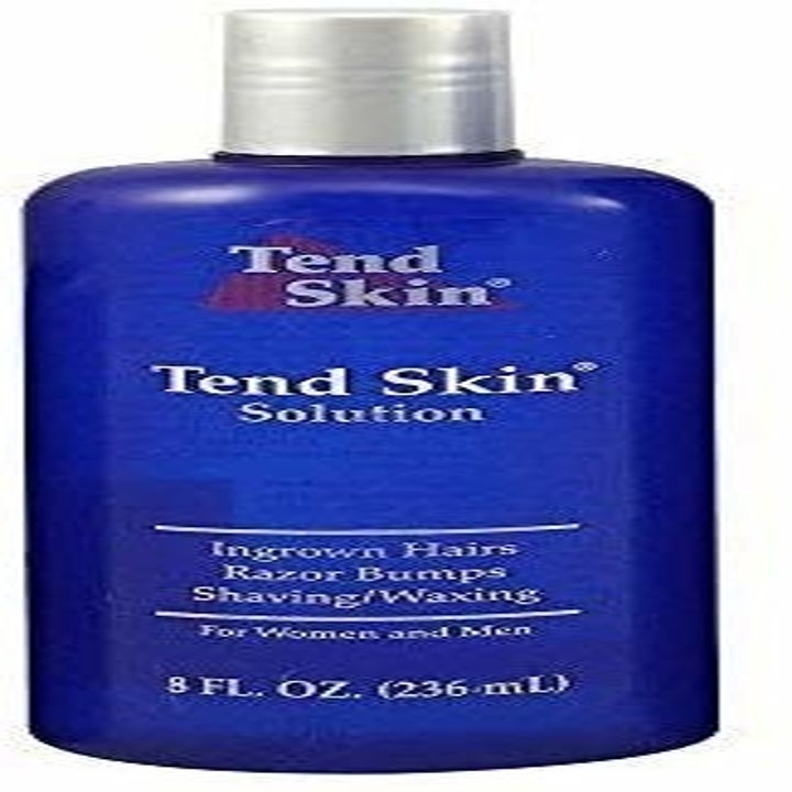 the bottle of skin tend solution