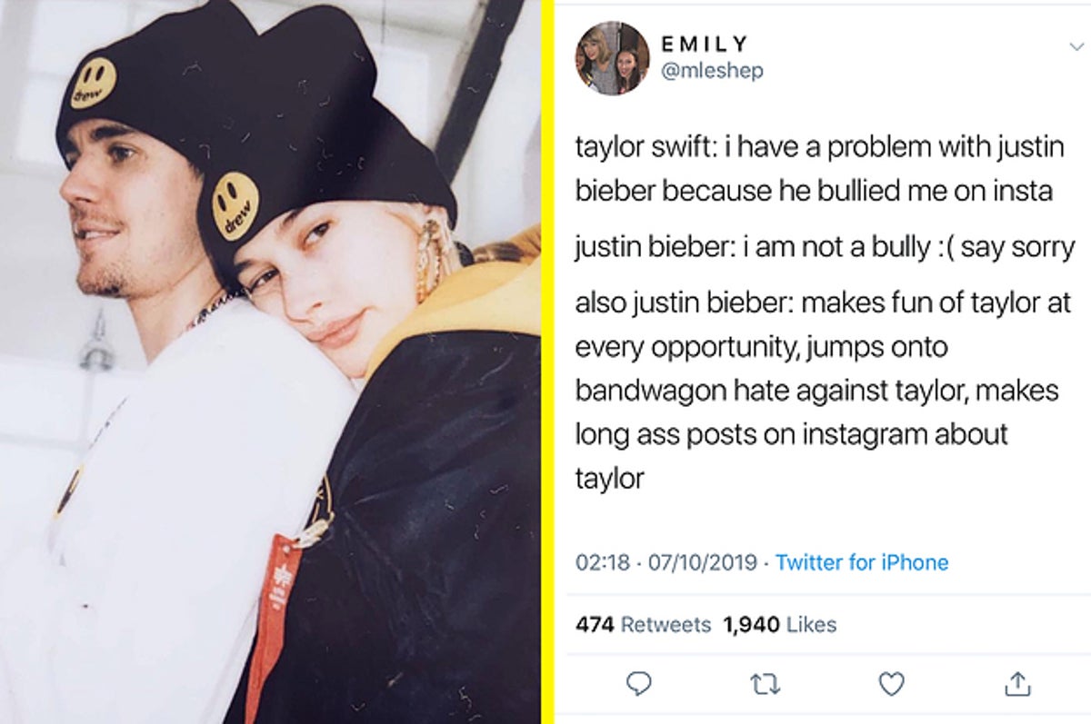 Justin Bieber Gets Flirty With Wife Hailey on Instagram After Scoring Hockey  Goal