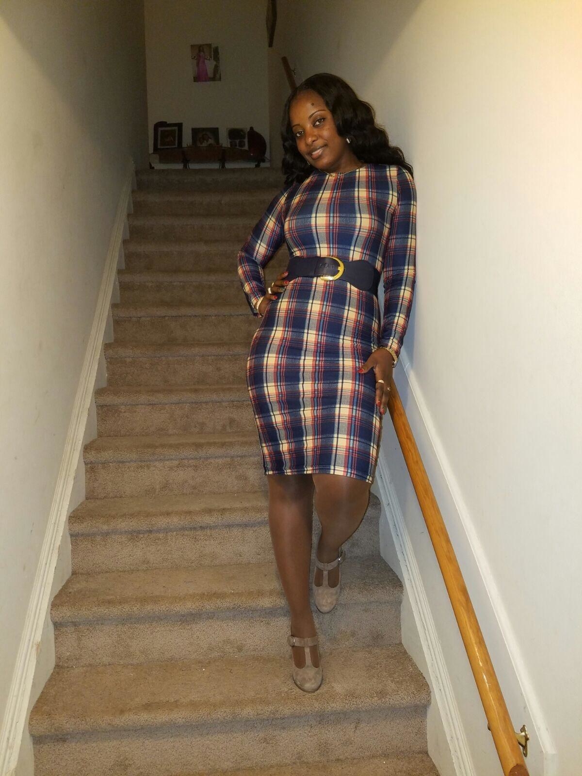 Plaid dress hot sale amazon