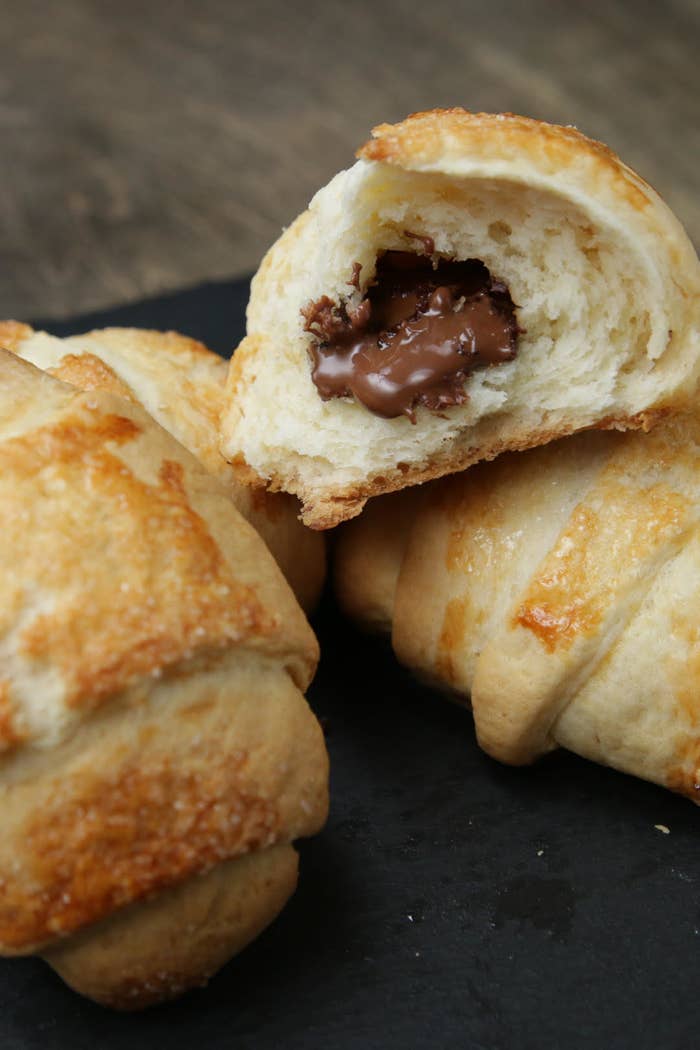なんちゃってクロワッサン ホットケーキミックスで作れる