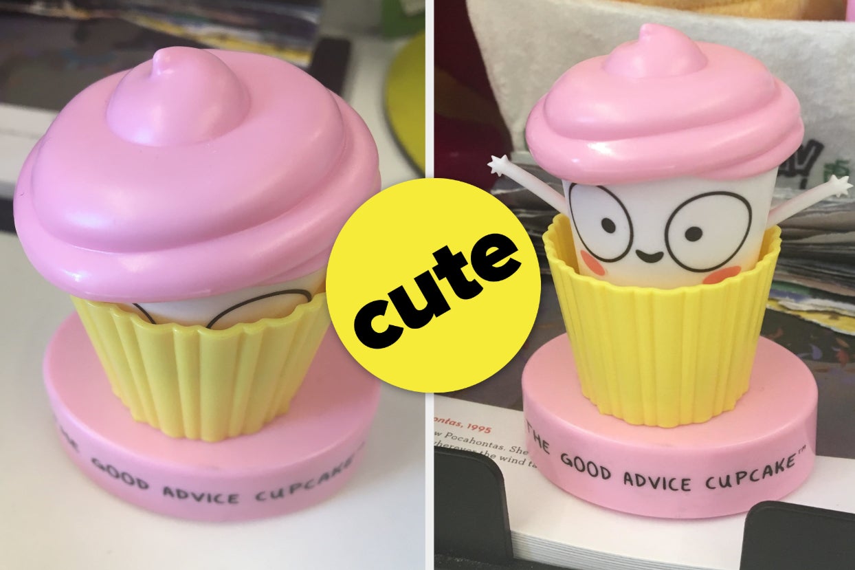 This Adorable Talking Good Advice Cupcake Figure And Illustrated Book Set Is Just The Fun Treat You Deserve