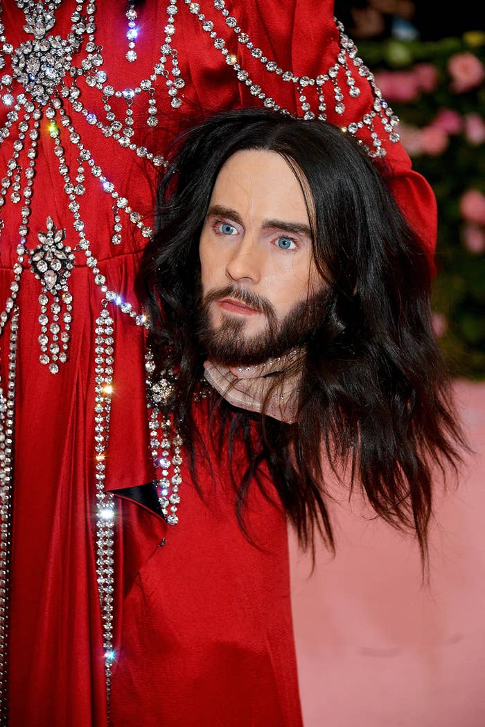 Jared Leto Has Lost The Replica Of His Head That He Took To The Met ...