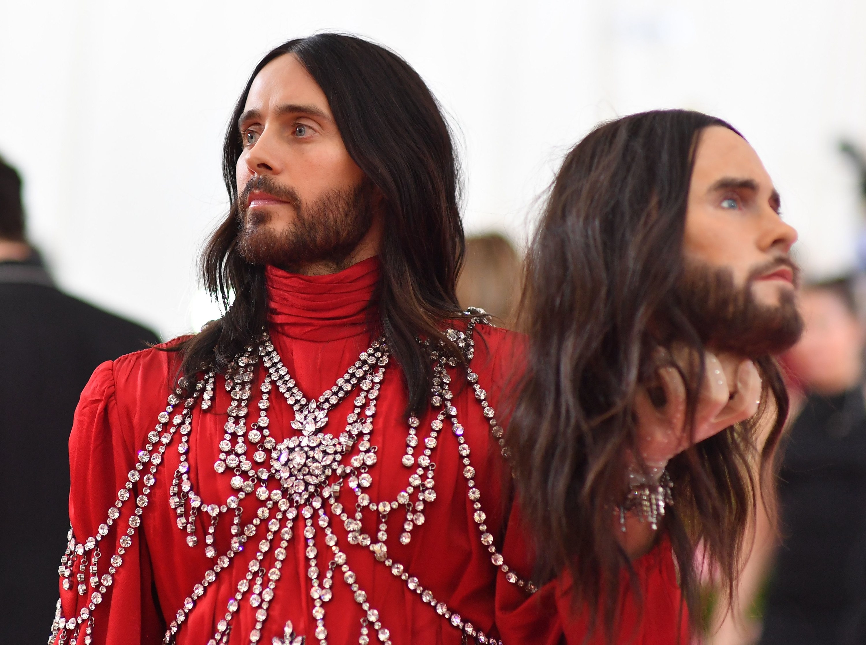 Jared Leto Has Lost The Replica Of His Head That He Took To The Met ...