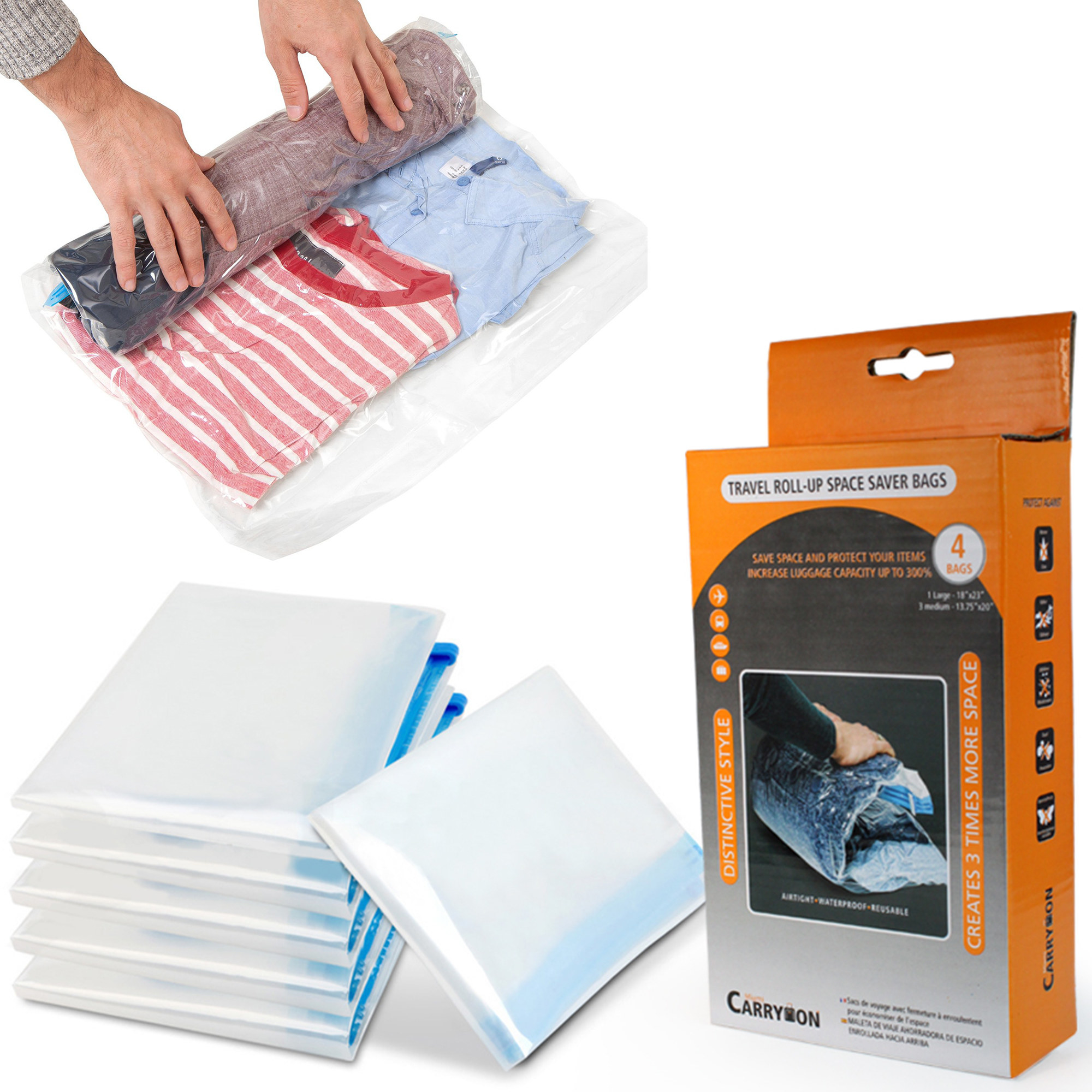 compression packing bags walmart