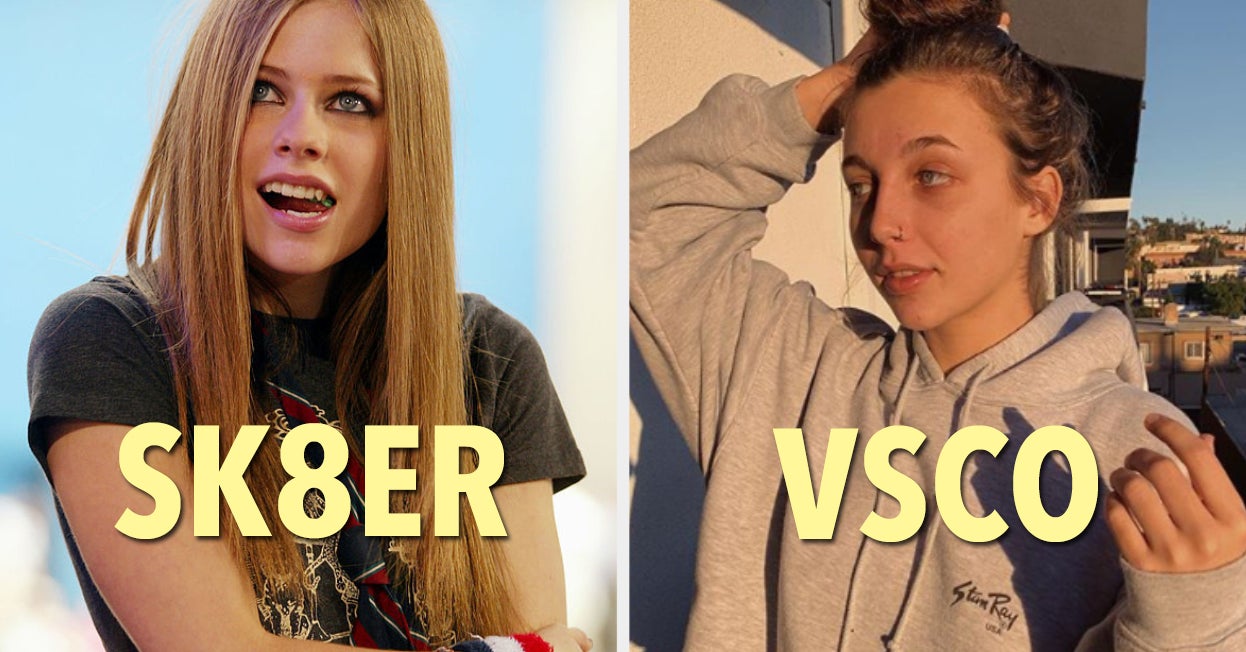 Are You More VSCO Girl Or Sk8er Grl?