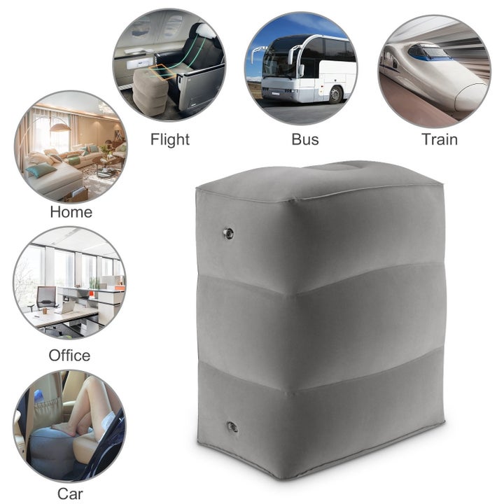 Various places you can use the footrest.