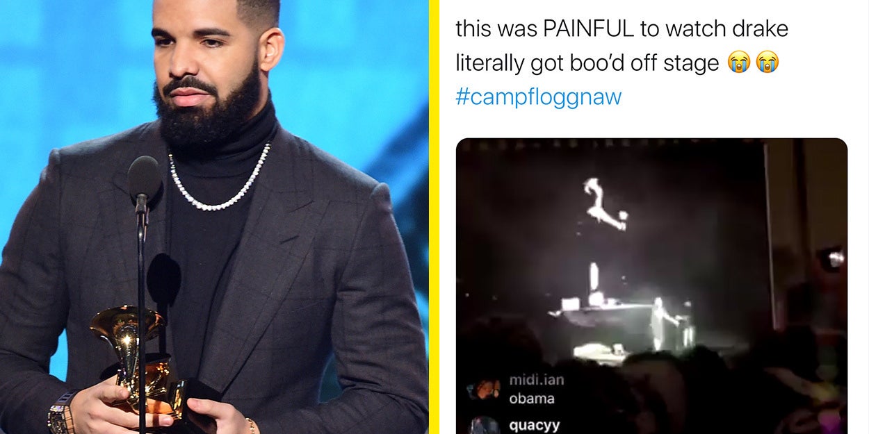 Tyler The Creator Reacts To Drake Being Booed Off Of His Festival Stage