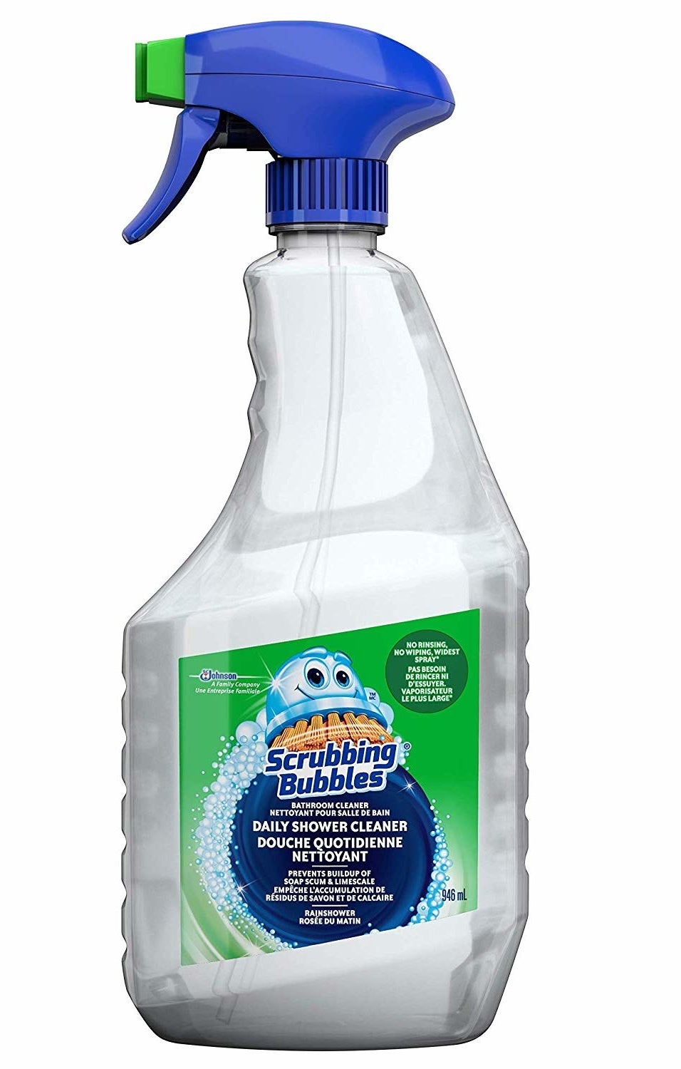 A bottle of cleaning spray