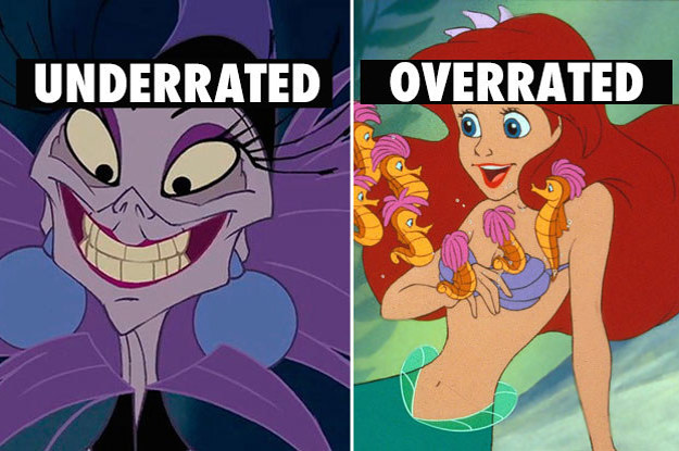 This Overrated/Underrated Disney Quiz Will Reveal Your Dominant Personality Type