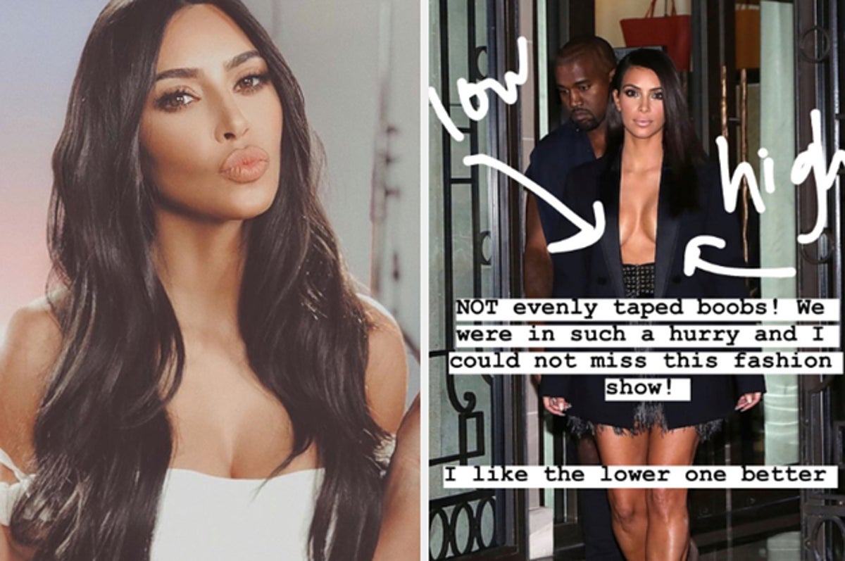 Kim Kardashian Tits Porn - Kim Kardashian Just Gave More Details About \