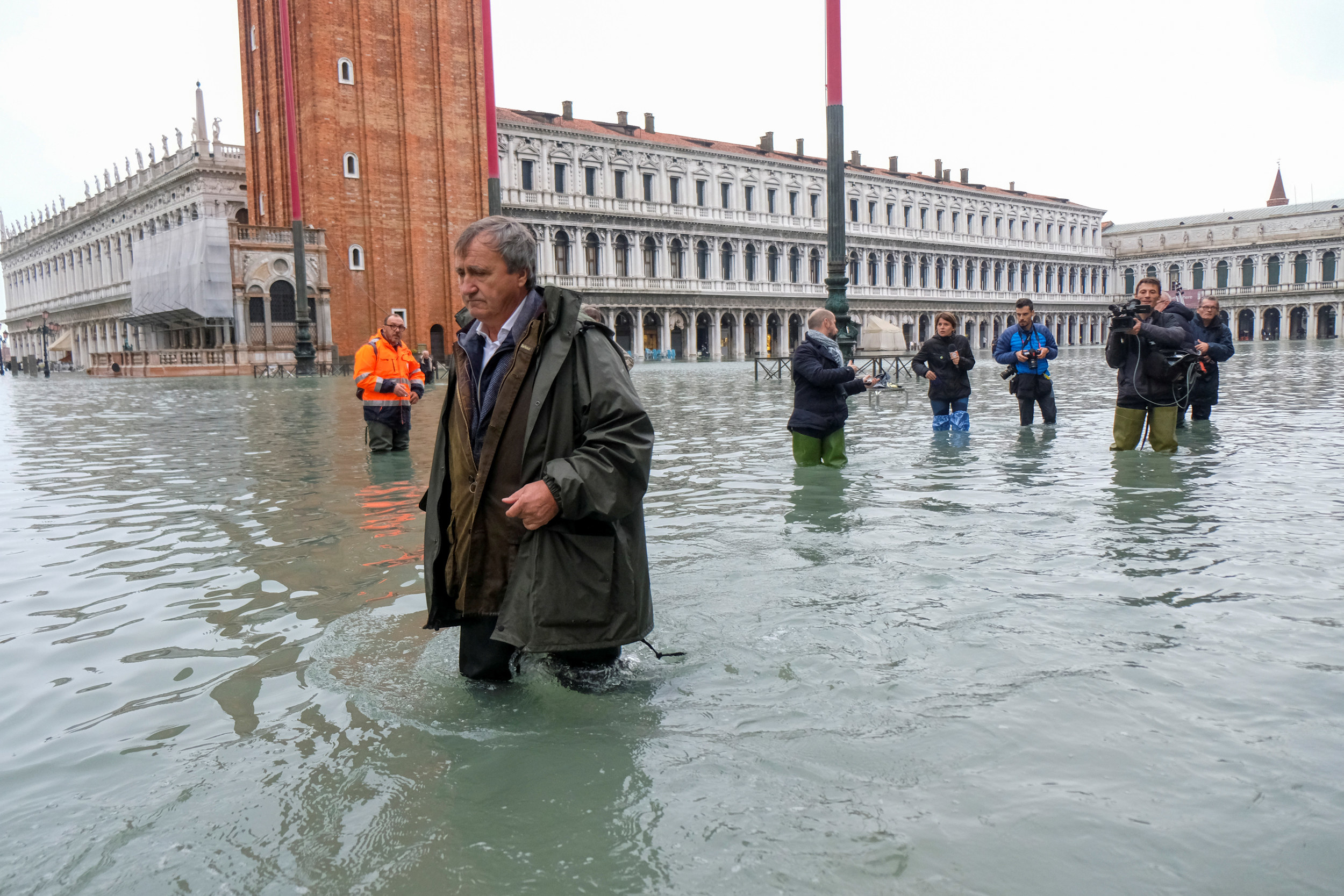 Photos Of Venice Show The City Submerged After Its Worst Flood Tide In