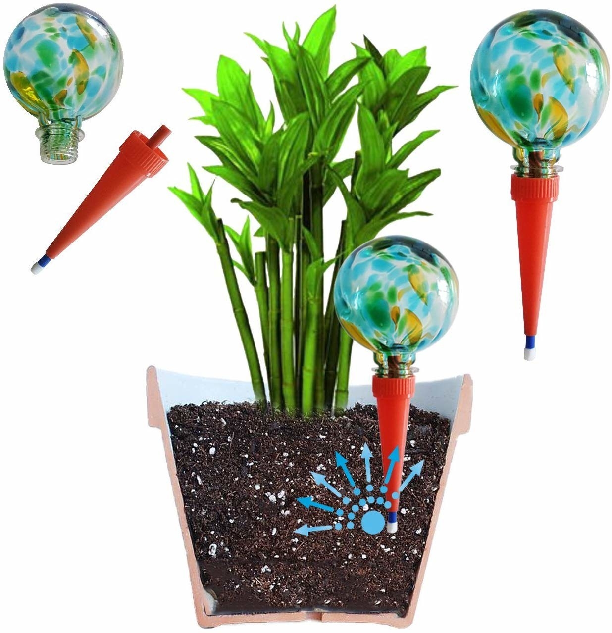 Globe plants. Шар для полива. Globe Plants снег. Green Glass Globes. Plantpal.