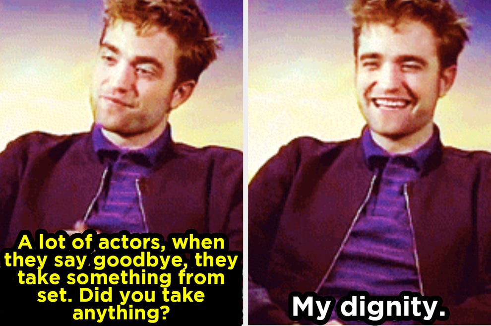 Robert Pattinson Trolling 