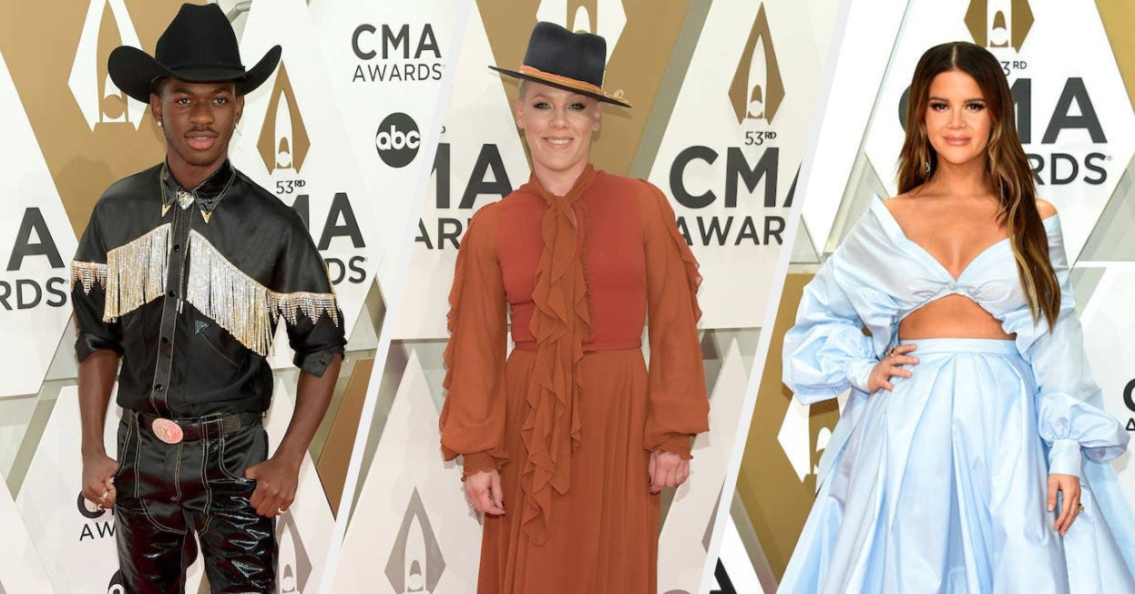 Here Are All Of The Standout Looks From The CMAs Red Carpet — And, Yes, There Was A Lot Of Sparkle - BuzzFeed