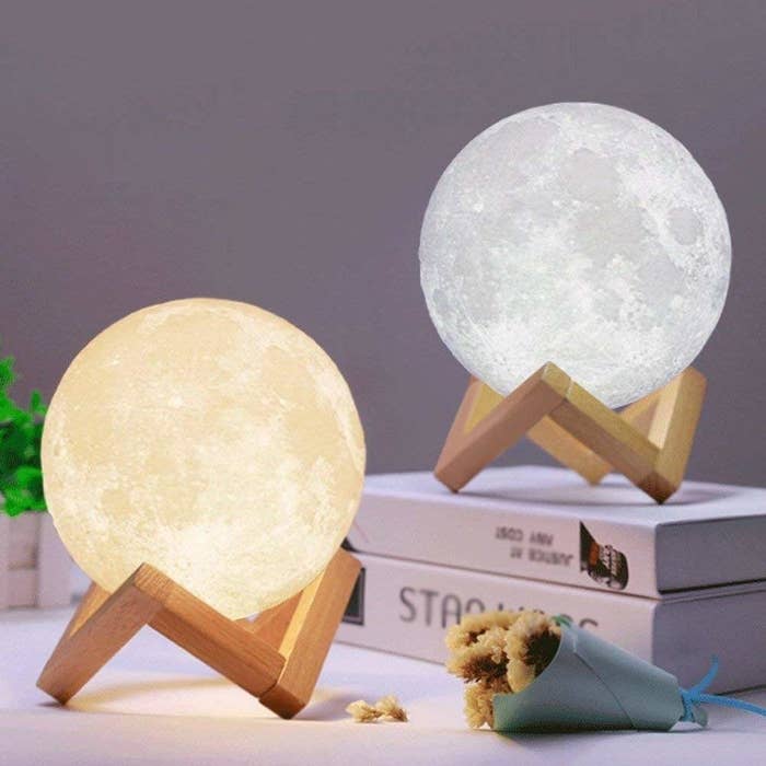 27 Things To Help Brighten Up Your Home, Moon Lamp Shade Auto