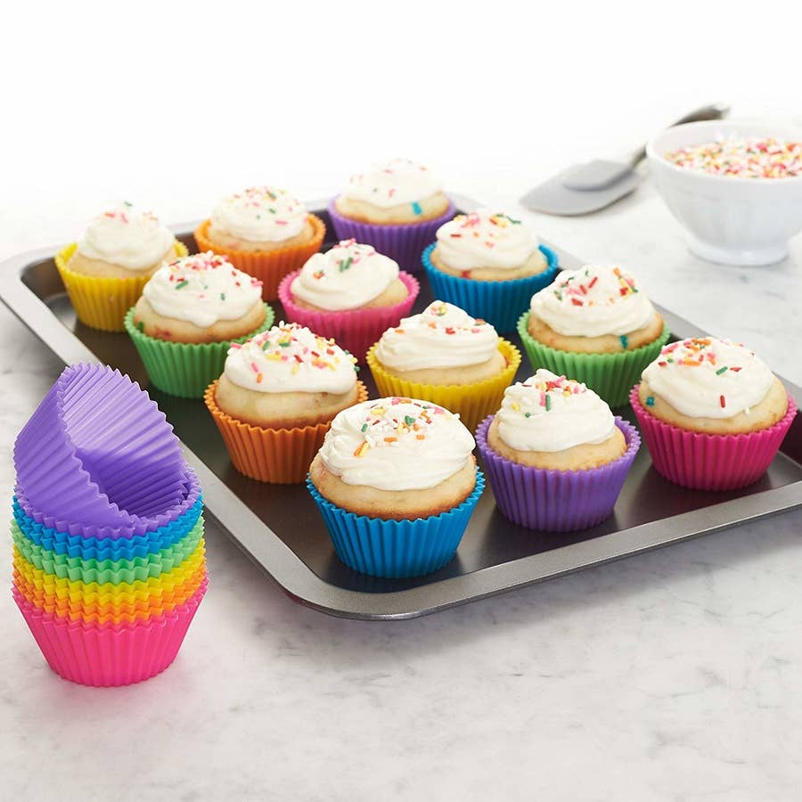 Silicone Baking Cups Set of 12 by Sprinkles - FabFitFun