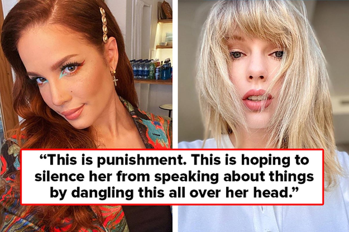 Halsey Has Become One Of The First Major Artists To Speak Up In Favour Of Taylor Swift S Latest Tweet Halsey supported taylor swift after the singer stated scott borchetta and scooter braun will not allow her to perform her own music on the amas.