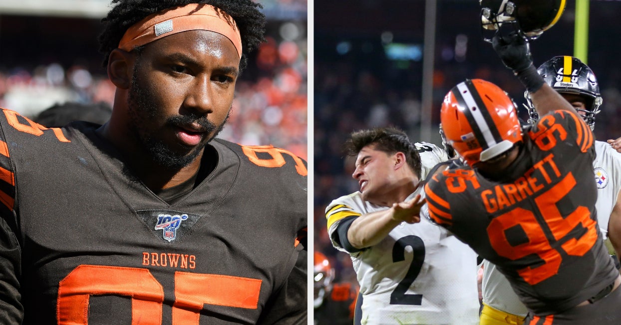 Myles Garrett Has Been Suspended Indefinitely For Hitting