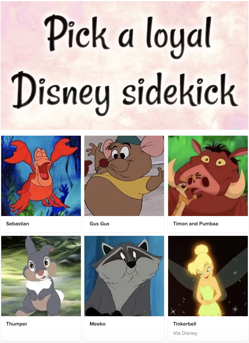 25 Disney Quizzes