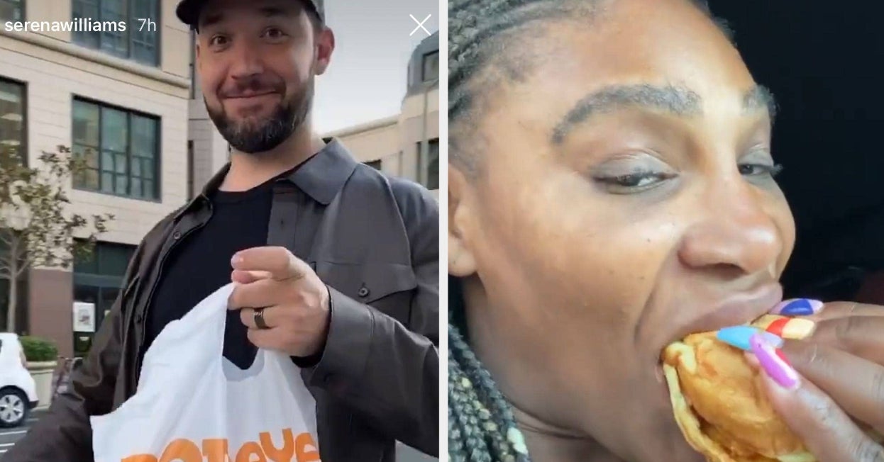 Serena Williams Got Her Life Eating The Popeyes Chicken Sandwich And The Photos Are Hilariously Relatable - BuzzFeed