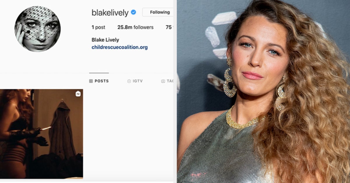 Blake Lively Just Deleted Everything From Her Instagram For A Second