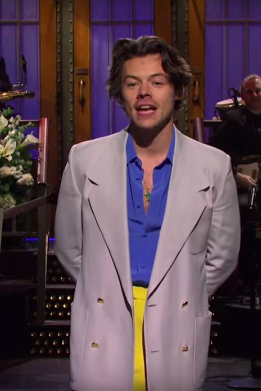 Harry Styles Ripped Off His Pants During Funeral Dj Skit On Saturday Night Live