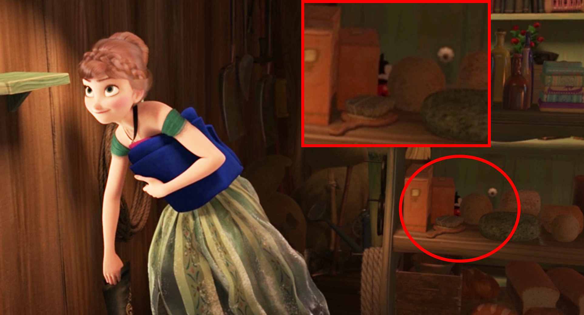 hidden princesses in frozen