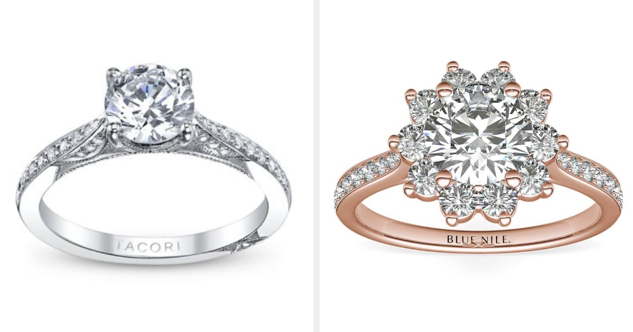 Swipe Through Engagement Rings To Reveal Your Wedding Budget