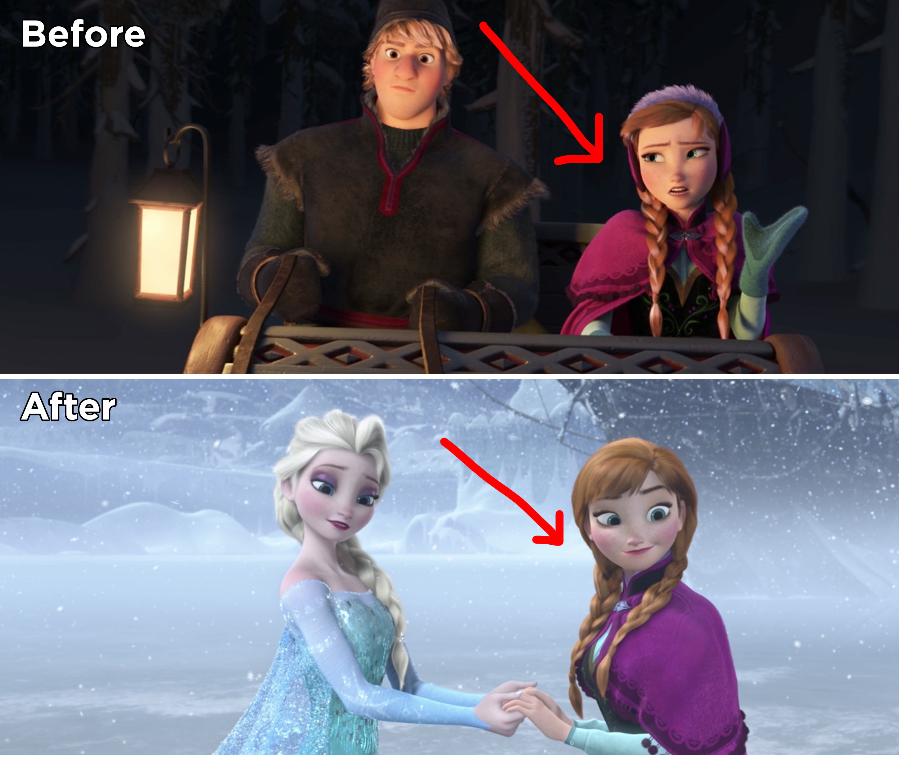 hidden princesses in frozen