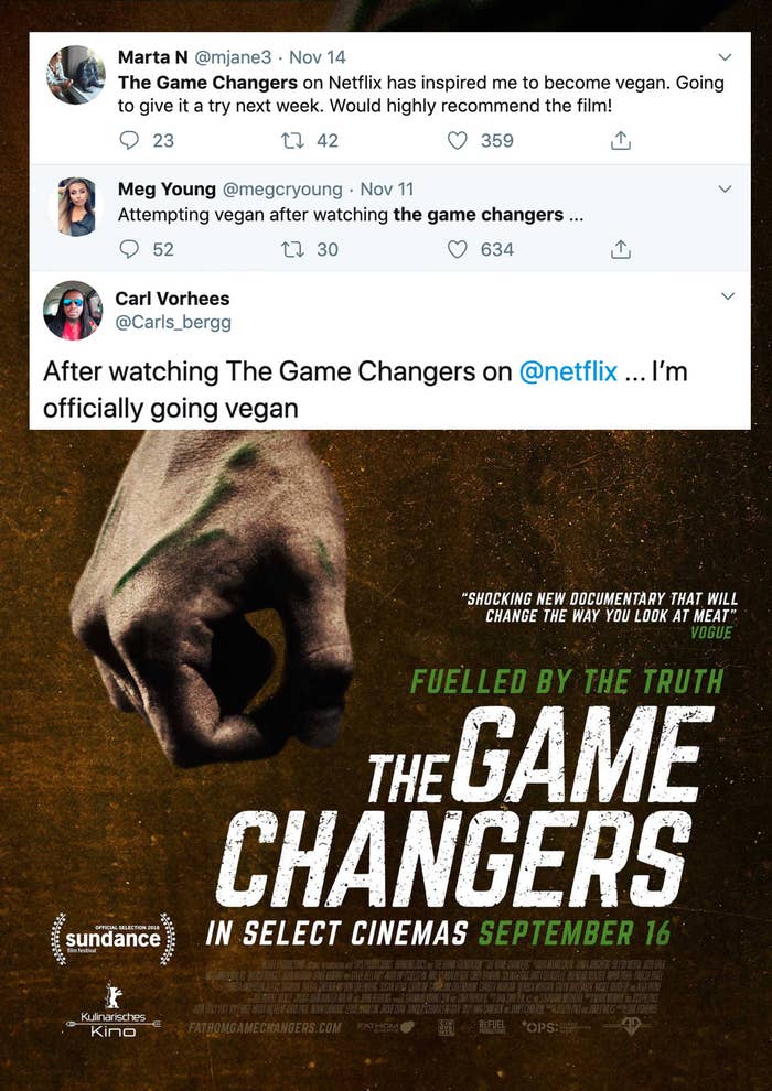 The Game Changers On Netflix Might Make You Want To Go