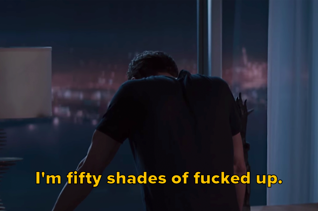 I'm fifty shades of fucked up