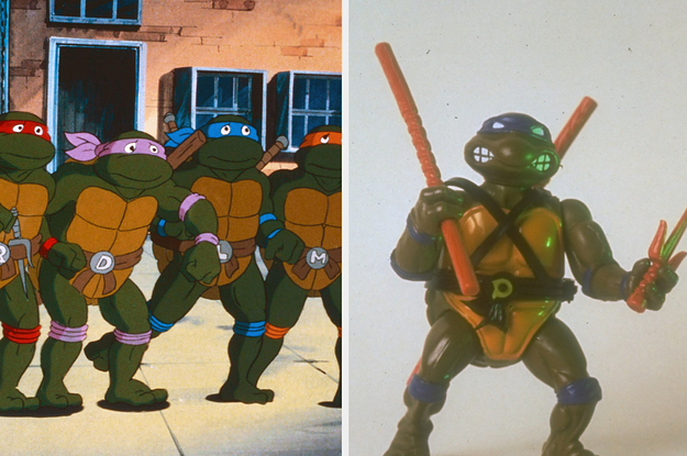 teenage mutant ninja turtles cartoon toys