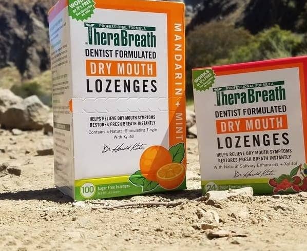 TheraBreath Lozenges - perfect for fixing dry mouth on the go