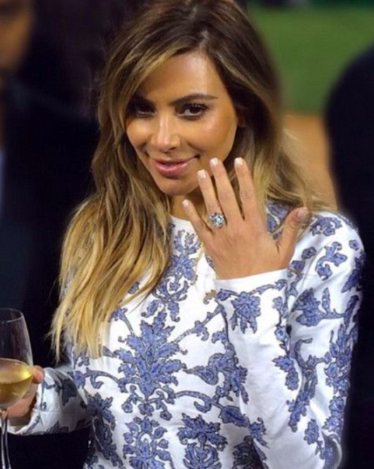 Kim Kardashian addresses engagement ring lookalike after original was  stolen in Paris, The Independent