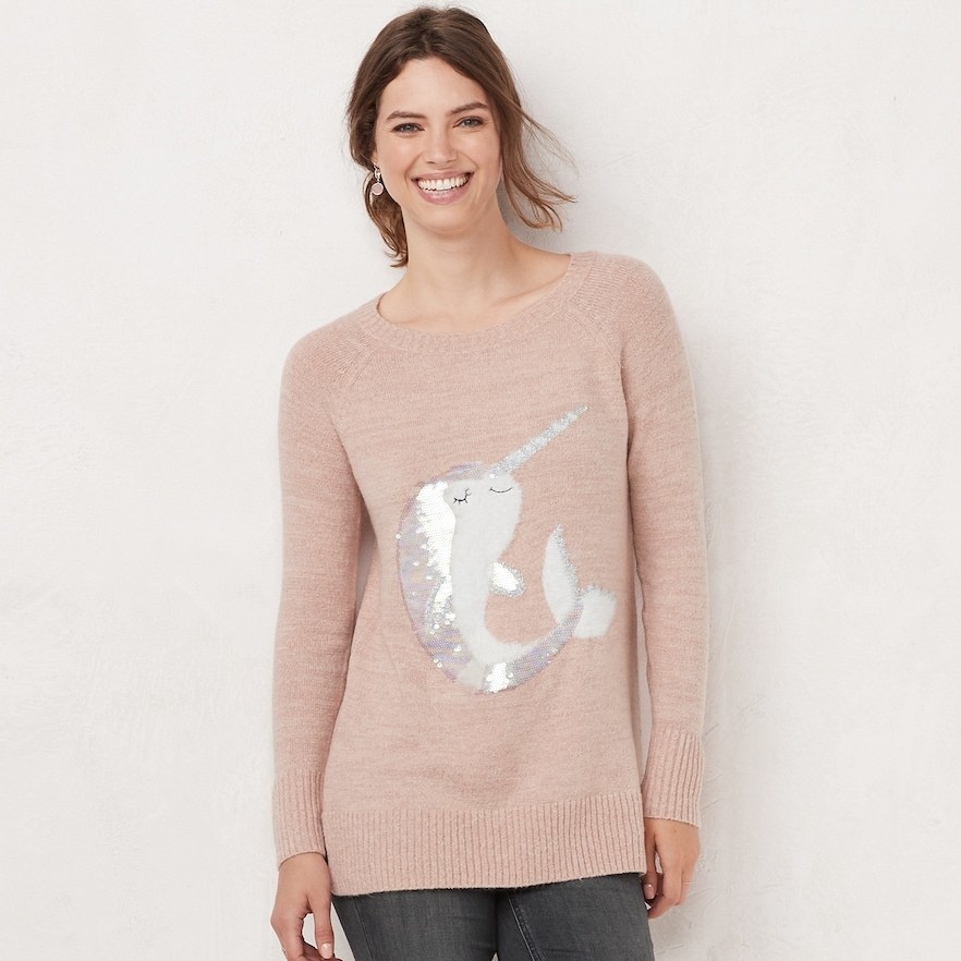 Narwhal sweater kohls hotsell