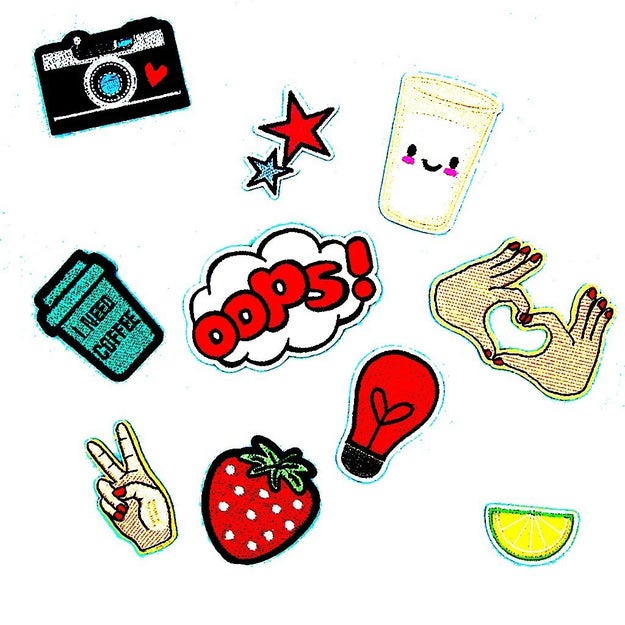 20 Cute Iron On Patches You Will Want To Put On Everything You Own