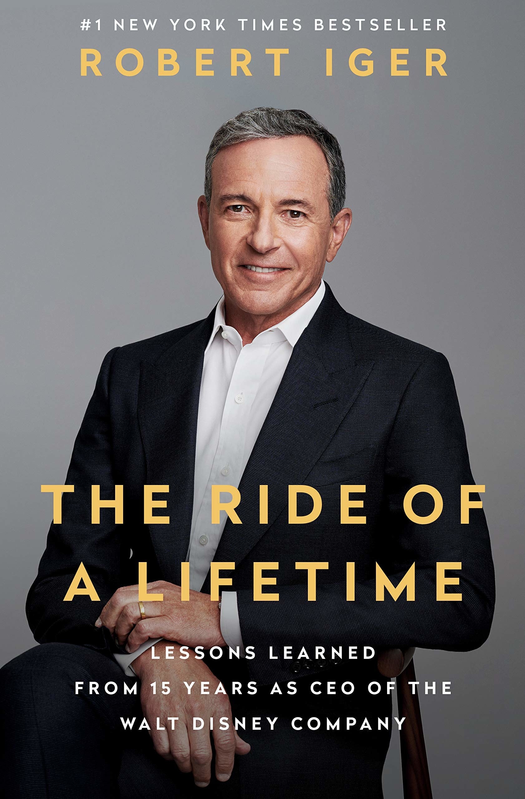 the cover of bob iger&#x27;s book
