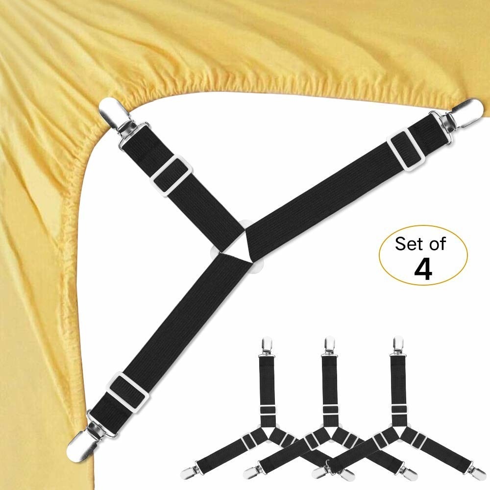 suspenders holding sides of sheets