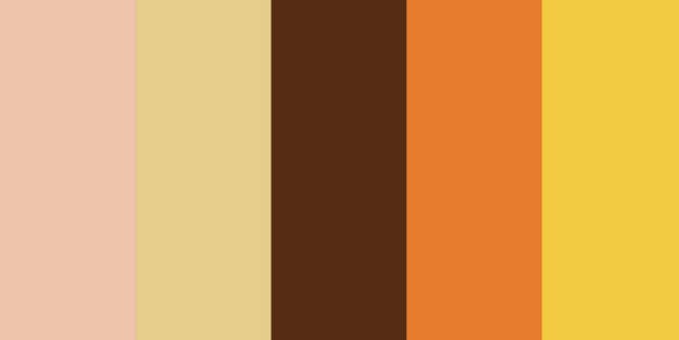 Brown Orange Color