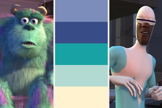 I Bet You Can't Get 9/9 On This Pixar Character Color Test