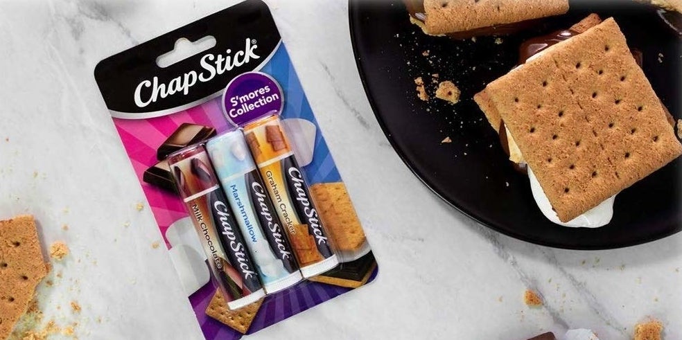 The ChapStick S&#x27;mores Collection.
