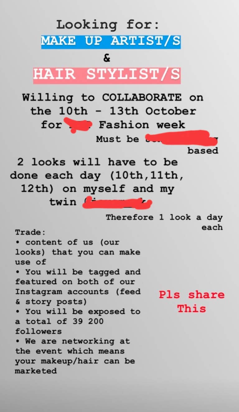 17 Screenshots Of Influencers Begging For Free Stuff That Ll