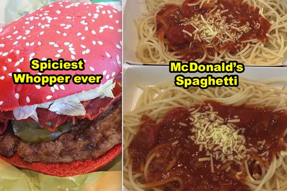 grossest fast food items