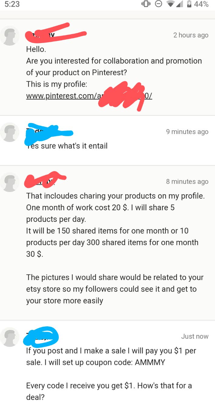 17 Screenshots Of Influencers Begging For Free Stuff That Ll