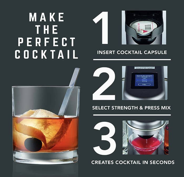 I Tried An Instant Cocktail-Maker That's Like A Keurig For Alcohol, And Oh  My, I Need To Pace Myself